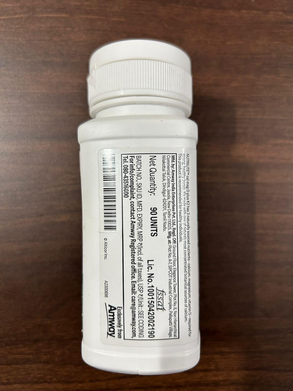 Nutrilite Cal Mag D K2 90 Tabs