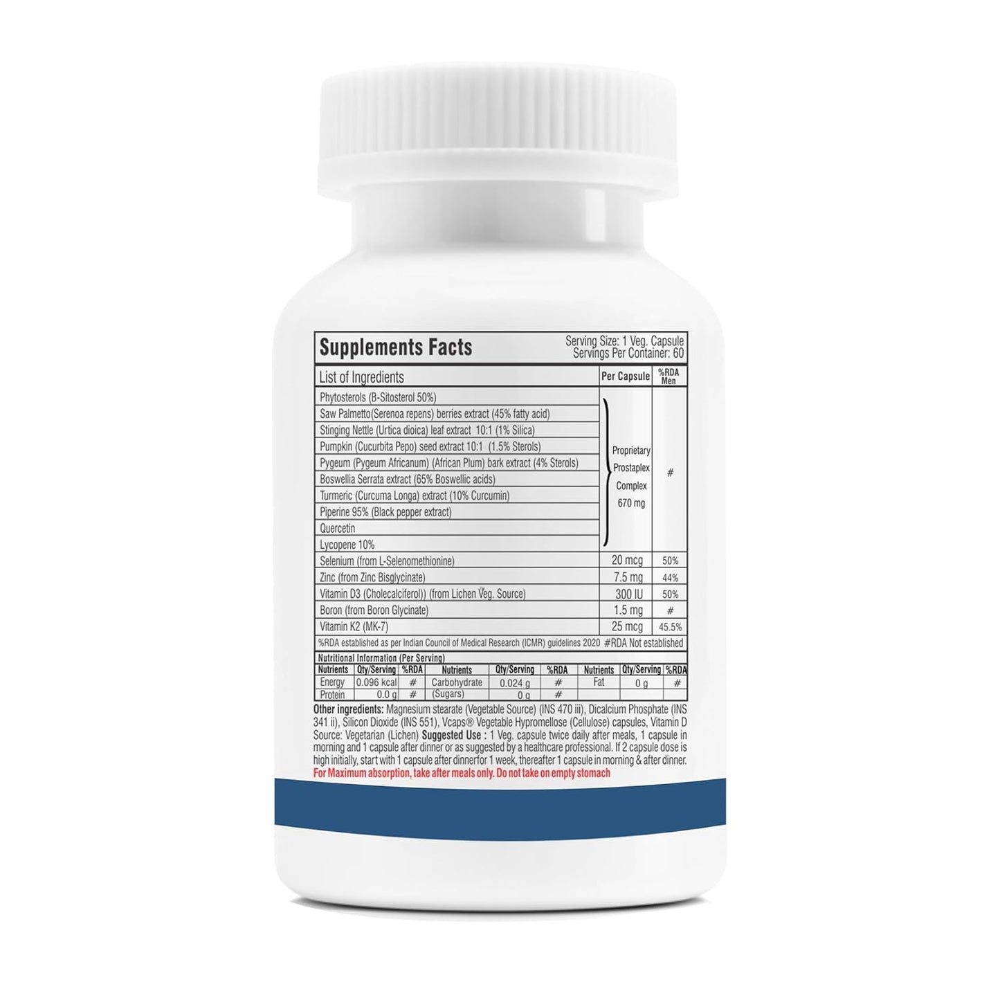 Trexgenics PROSTAPLEX Advanced Prostate Health function support formula (60 Vcaps) (1)