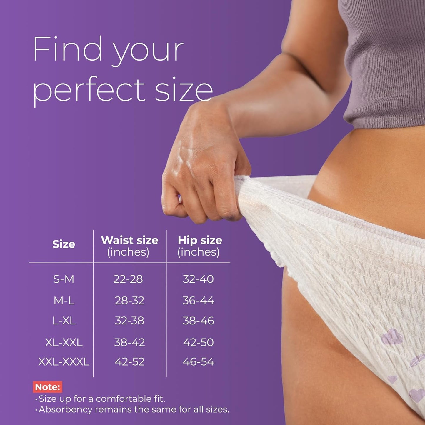 Nua 360Â° Comfort Period Panties (M-L) | Pack of 5 | Ultra-Absorbent | Zero Irritation | 4X Comfort | for Heavy Flow | No rashes | Leakproof | Seamless | 100% Toxic-Free, Dermatologically Tested