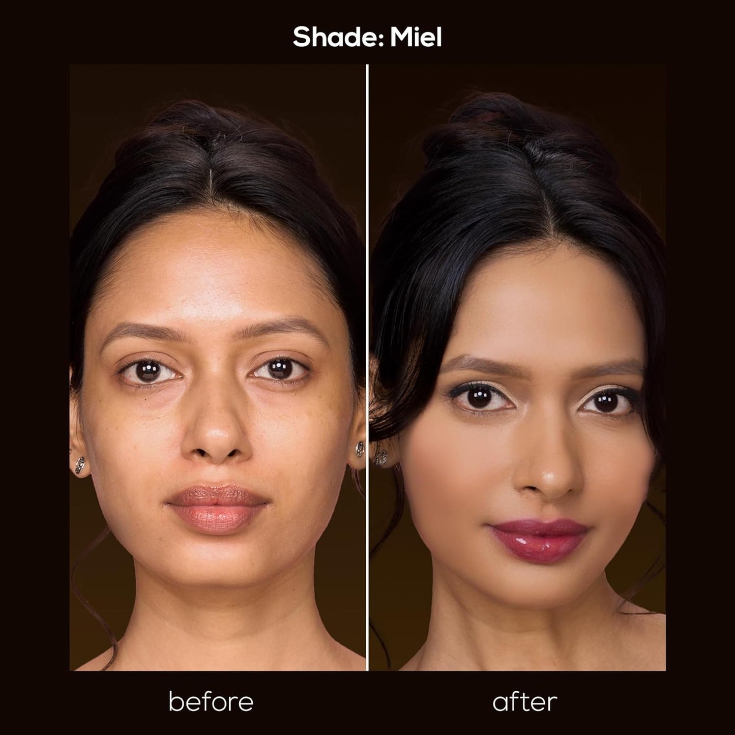 RENEE PRO HD 3 in 1 Compact, Concealer, Foundation - Miel, SPF 20, Matte Finish, High Coverage, Ultralight & Silky Smooth Finish, Enriched with Vitamin E, C & Aloe Vera - 9 Gm