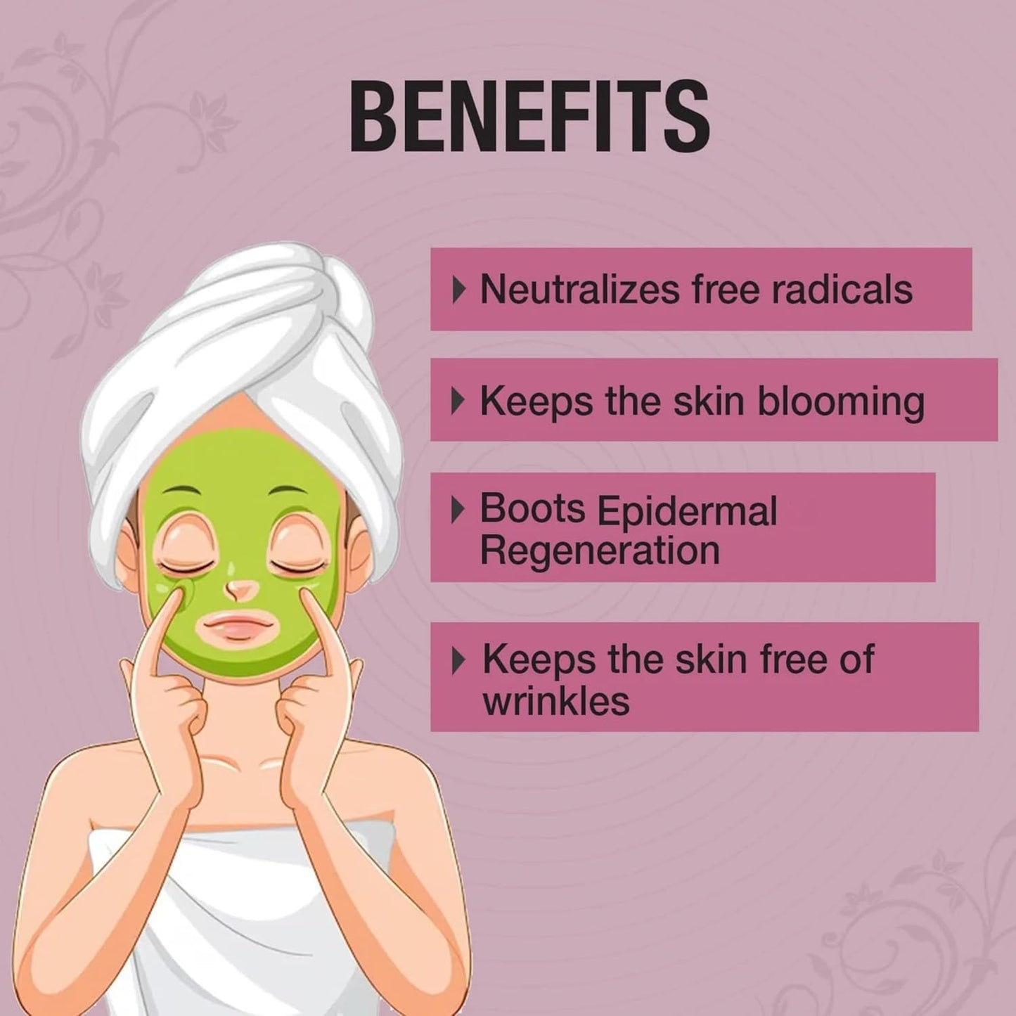 Raaga Professional Fairness Facial Kit | Infused with Alp Rose Stem Cells & Mulberry | Instant Glow & Skin Brightening | 61g