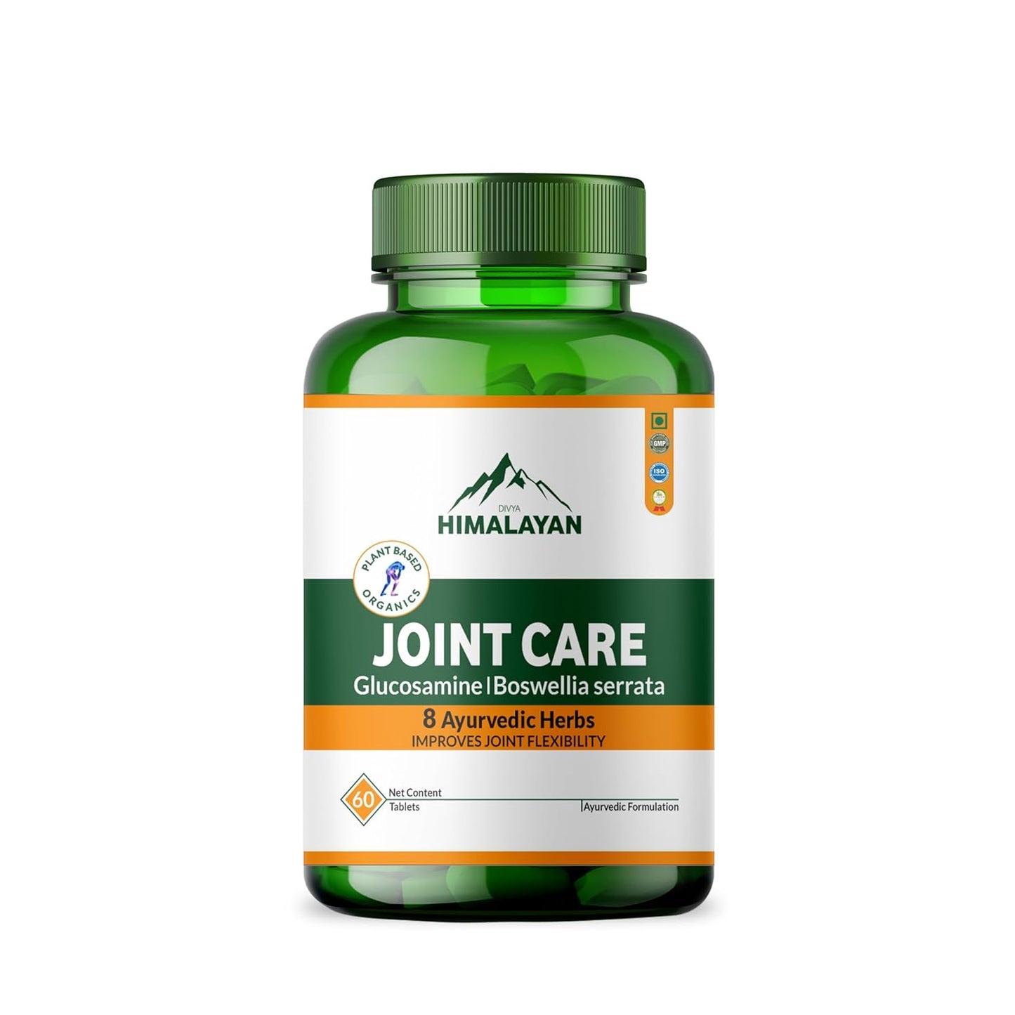 Divya Himalayan Plant-Based Joint Care Supplement,60 Capsule,Improves Joint Flexibility,Relieves Inflammation,1 Count
