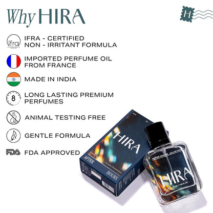 HIRA After Hours Perfume for Men | Perfume for Men Long Lasting Smell | Best Men Perfume with Fresh & Woody Notes | Bold Night-Out & Date Fragrance | 50ml Eau De Parfum for Men