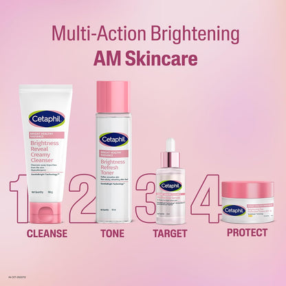 CETAPHIL Bright Healthy Radiance Brightening |Glow Serum | 30ml | GentleBright Technologyâ„¢ with Antioxidant C and Advanced Peptide | Removes Dark Spots & Dullness