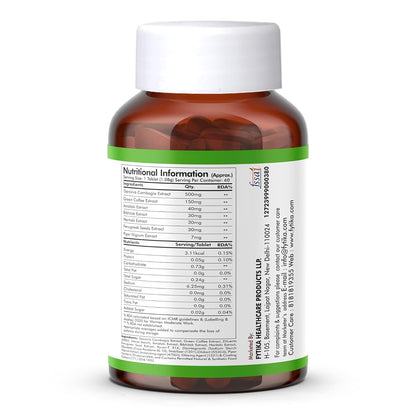 Fytika Let It Melt Fat Burner Tablets for Men and Women | Support Fat Burn, Metabolism Balance, Appetite Control & Energy Boost with Natural Extracts for Daily Wellness 60 Tablets
