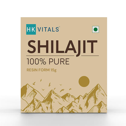 HealthKart HK Vitals Pure Himalayan Shilajit Resin (15g) | For Boosting Energy, Endurance & Stamina