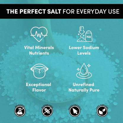 Namo Organics - Organic Celtic Sea Salt (SEL GRIS) - 500g- Premium | Full of Mineral | 100% Natural, Hand Harvested Sea Salt