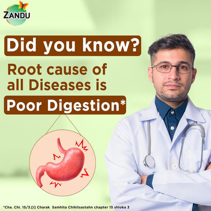 Zandu Digestive Care Juice, 500 ml, Enriched with Papaya, Triphala & Bael to improve Gut Health, Relieves Gas, Boosts Appetite, Scientifically Tested