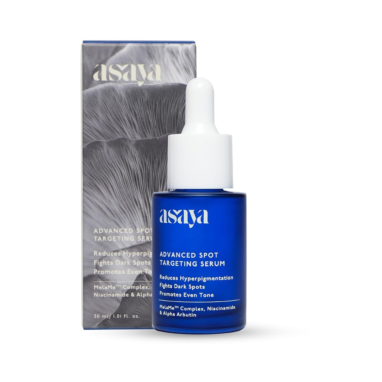 Asaya Advanced Spot Pigmentation Face Serum | Dark Spots, Melasma & Acne Marks Care | Niacinamide & Alpha Arbutin | Brightening Serum for Men & Women | 30ml