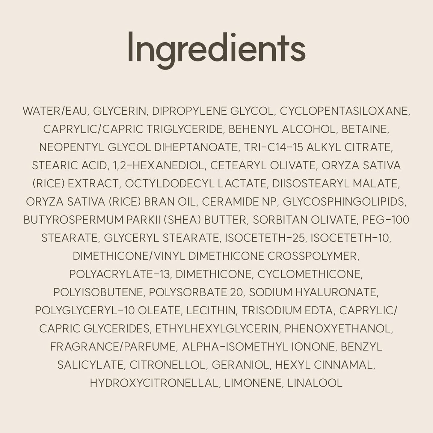 The Face Shop Rice & Ceramide Moisturizing Cream with Rice Extracts for Skin Brightening | Ceramide Moisturizer For Skin Barrier Repair | Paraben & Paraffins Free, Korean skin care products, 50ml