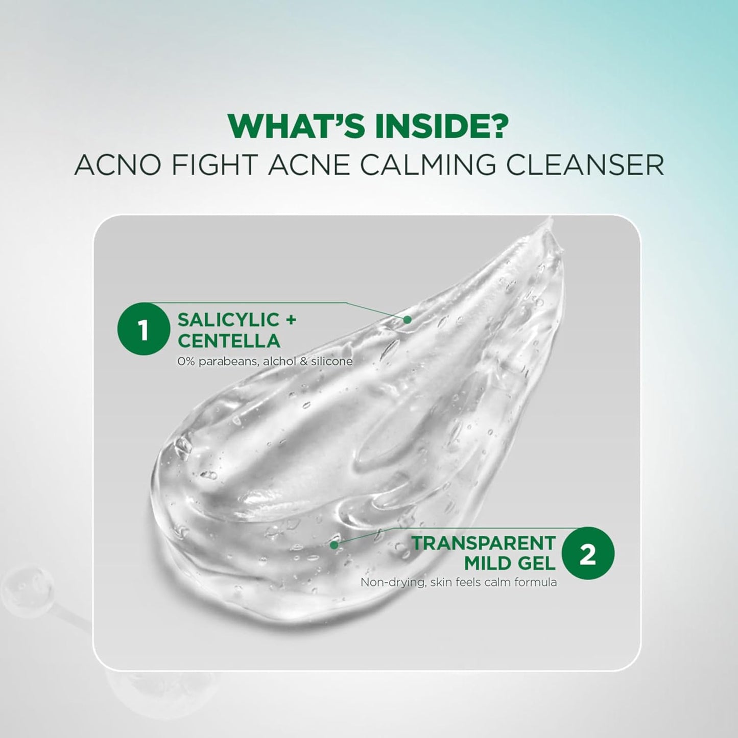 Garnier Men Acno Fight Gentle Cleanser Facewash | For Acne-Prone, Sensitive Male Skin | 100g