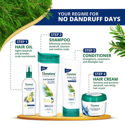 Himalaya Anti Dandruff Tea Tree Conditioner for All Hair Types 80 Millilitres