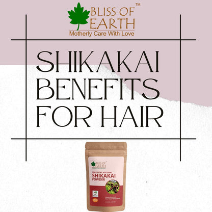 Bliss of Earth Amla Reetha Shikakai Bhringraj Hibiscus Powder â€“ Natural Hair Growth & Hair Mask â€“ 100gm Each, Pack of 5
