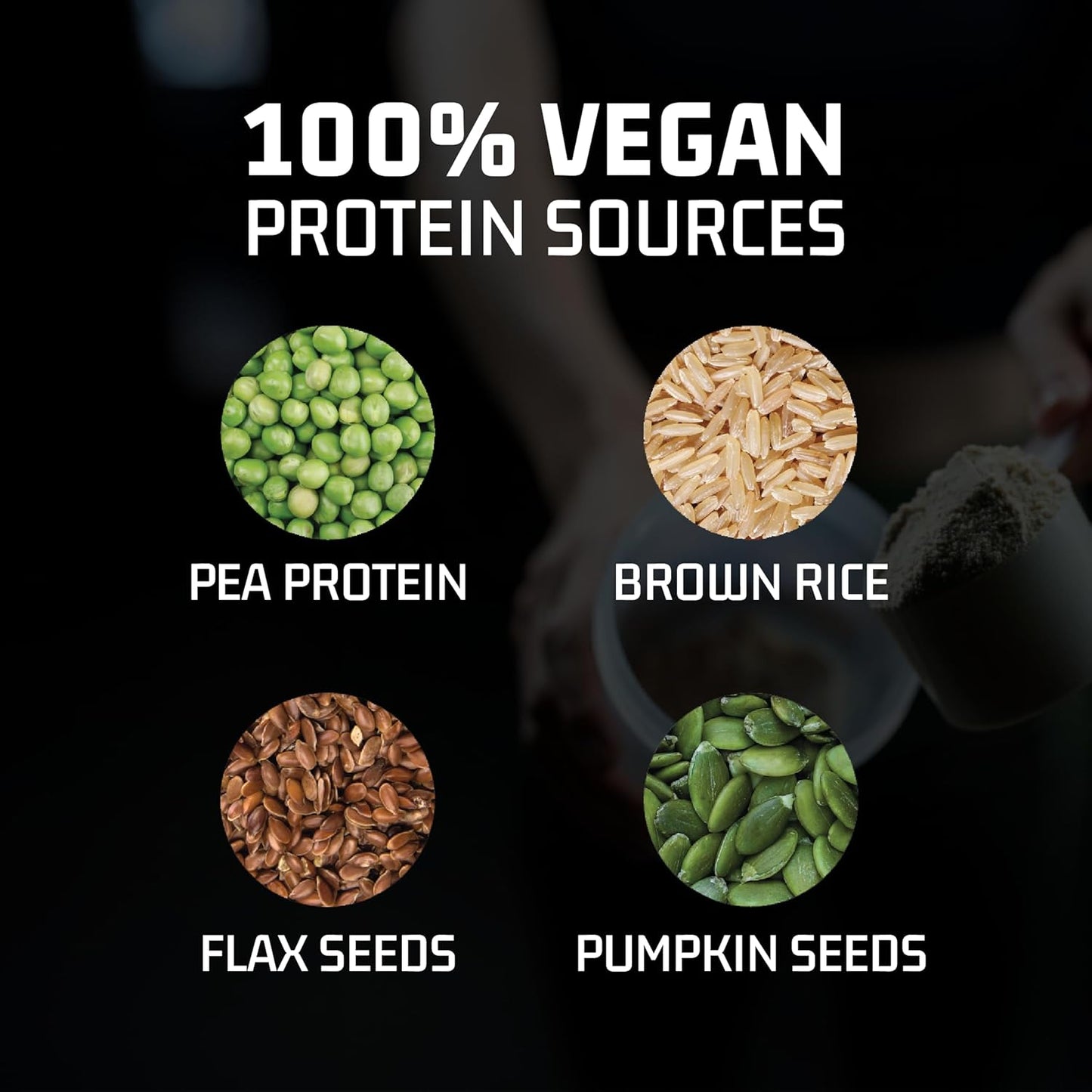 Plantigo Plant Protein Powder 500g - Unsweetened, Unflavoured, No added Sugar & Sweetener | Plant Based Pea Protein Powder |25g Protein, BCAA, Fiber - Men & Women Muscle Growth, Cooking, Baking