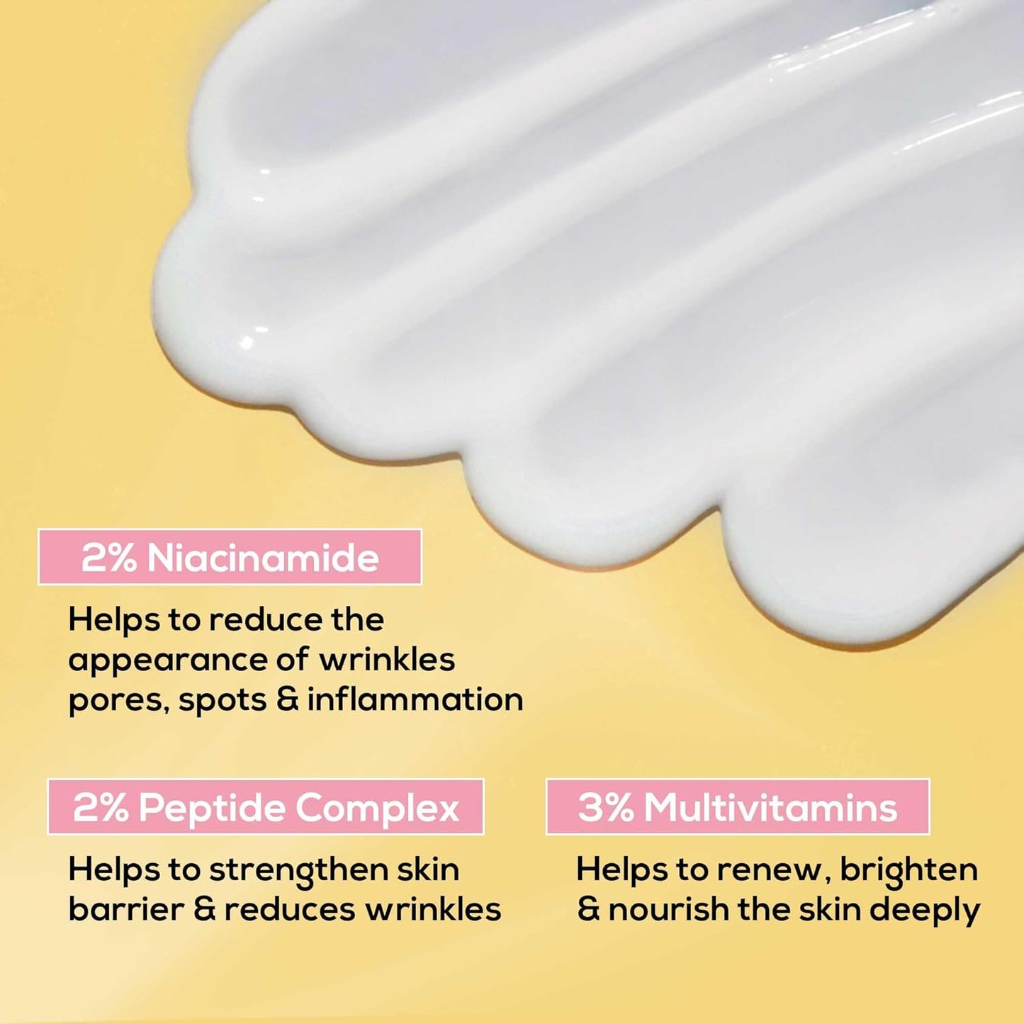 RENEE Pore Minimizing Sunscreen SPF 70 With 2% Niacinamide, 2% Peptide & 3% Multivitamins, 50Ml