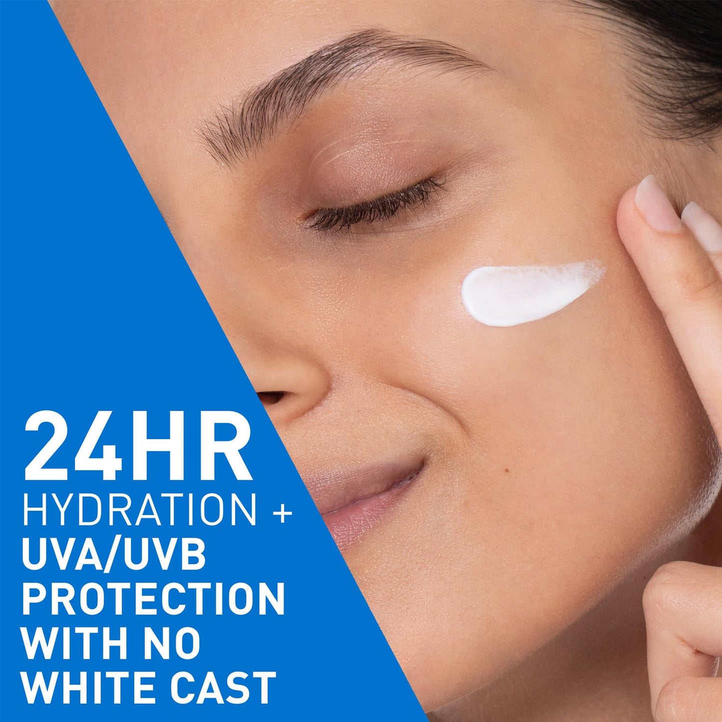 CeraVe AM Facial Moisturizing Lotion for Normal to Dry Skin (52 ml) with Broad Spectrum Sunscreen SPF 50, Enriched with Ceramides, Niacinamide & Hyaluronic acid