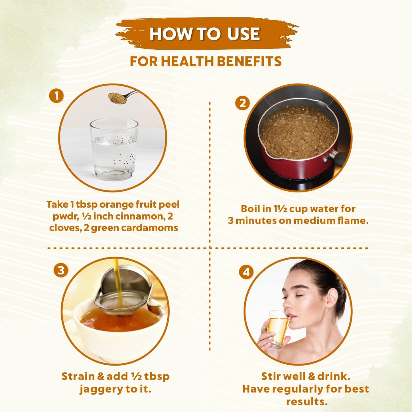 Indus Valley Bio Organic Orange Peel Fine Powder, Pure Natural & Organic for Skin Lightening Face Pack, Vitamin C and Antioxidants Add Glow - 100g