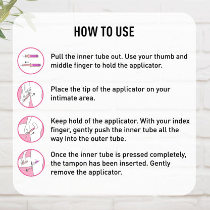 Sirona Period Made Easy Applicator Tampons for Heavy & Super Heavy Flow | 16 Pcs |Biodegradable Tampons | FDA Approved | Ultra Soft & Comfortable | Upto 100% Leak Free | Highly Absorbent Tampon for Rash Free Periods |