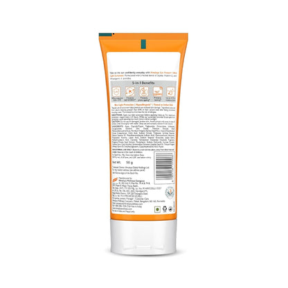 Himalaya Sun Protect+ Ultra Light Sunscreen | 90% Natural Origin Ingredients | In vivo tested SPF 50 PA++++ | Dermatologically tested for all skin types | No white cast | Sweat Resistant | 50g