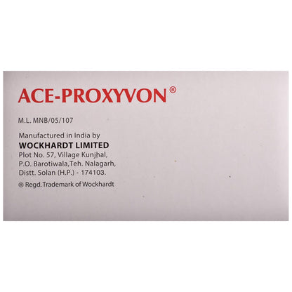 Ace-Proxyvon - Strip of 10 Tablets