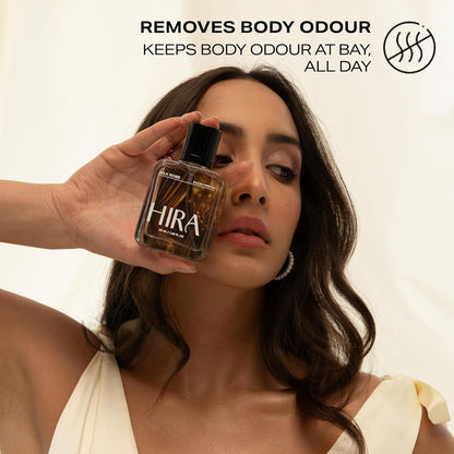 HIRA Silk Robe Perfume for Women 50 ml |arm & Sensual Evening Fragrance |Long Lasting Eau de Parfum Premium Luxury Fragrance | Gifts for Girlfriend, Mother's Day & Date Night Perfume