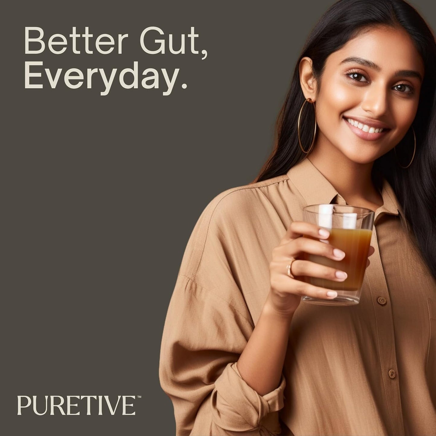 PURETIVE GUT GUARD | Superfoods Nutritional Mix | Gut Supplement for Strong Digestion, Acidity Relief, Immunity, Improves Metabolism | GUT Detox For Men & Women | 100% Pure Vegan | 100gms