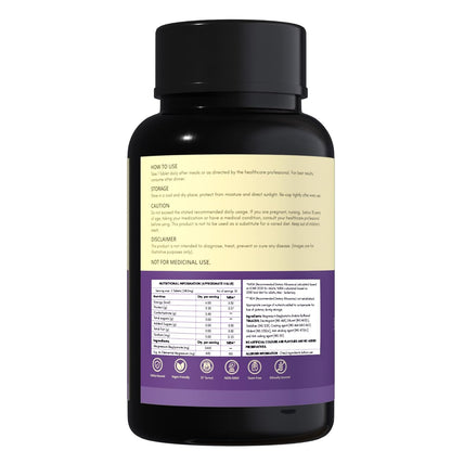 Rasayanam Chelated Magnesium Glycinate (2445 mg) - 60 Tablets | 440 mg Elemental Magnesium | High Absorption Magnesium Supplement | Supports Sleep, Relaxation & Muscle Recovery | Patented TRAACSÂ®