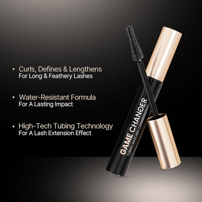 Swiss Beauty Select Game Changer Tubing Mascara with Lash extension effect | Smudge-proof & Water resistant | 5ml |