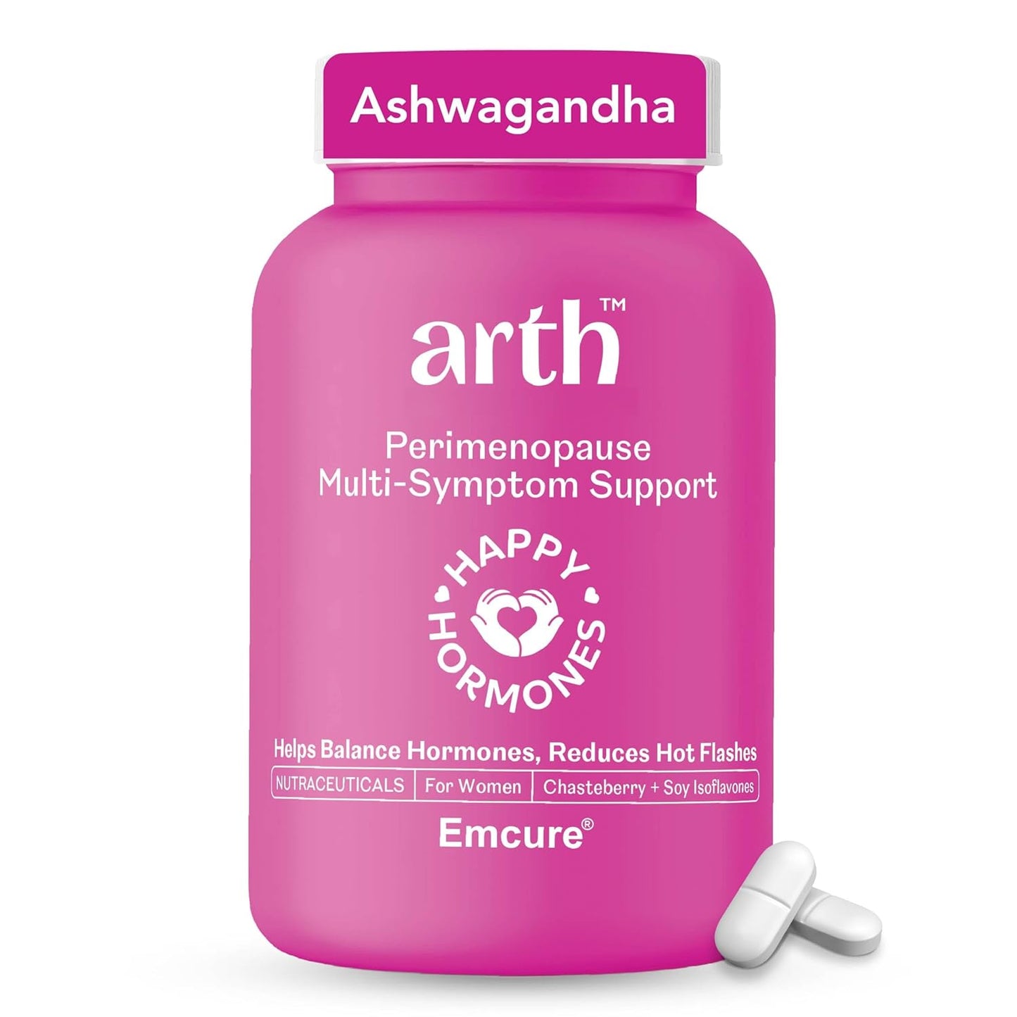 Arth Menopause Wellness & Intimate Care Combo for Women | Perimenopause Support Tablets for Hormonal Balance & hot flashes + Intimate Cream to Reduce Dryness, Itching & Maintain pH Balance