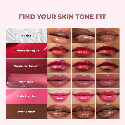 Conscious ChemistÂ® Peptide Lip Balm SPF15 - Plum Rose | 24 hr Hydration & Moisturizing Lip Balm for Dark & Pigmented Lips | Sun Protection | Soothes Dry Lips & Repair Moisture Barrier - 15g, Mauve