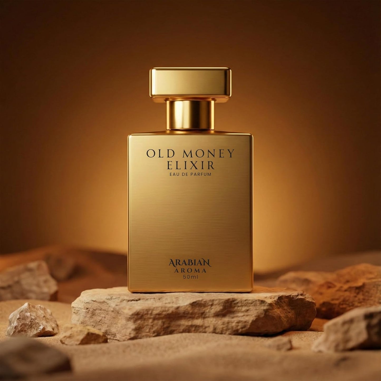 Arabian Aroma Old Money Elixir Eau de Parfum, Warm Vanilla, Coffee & Spice Long Lasting Luxury Perfume, 50ml.