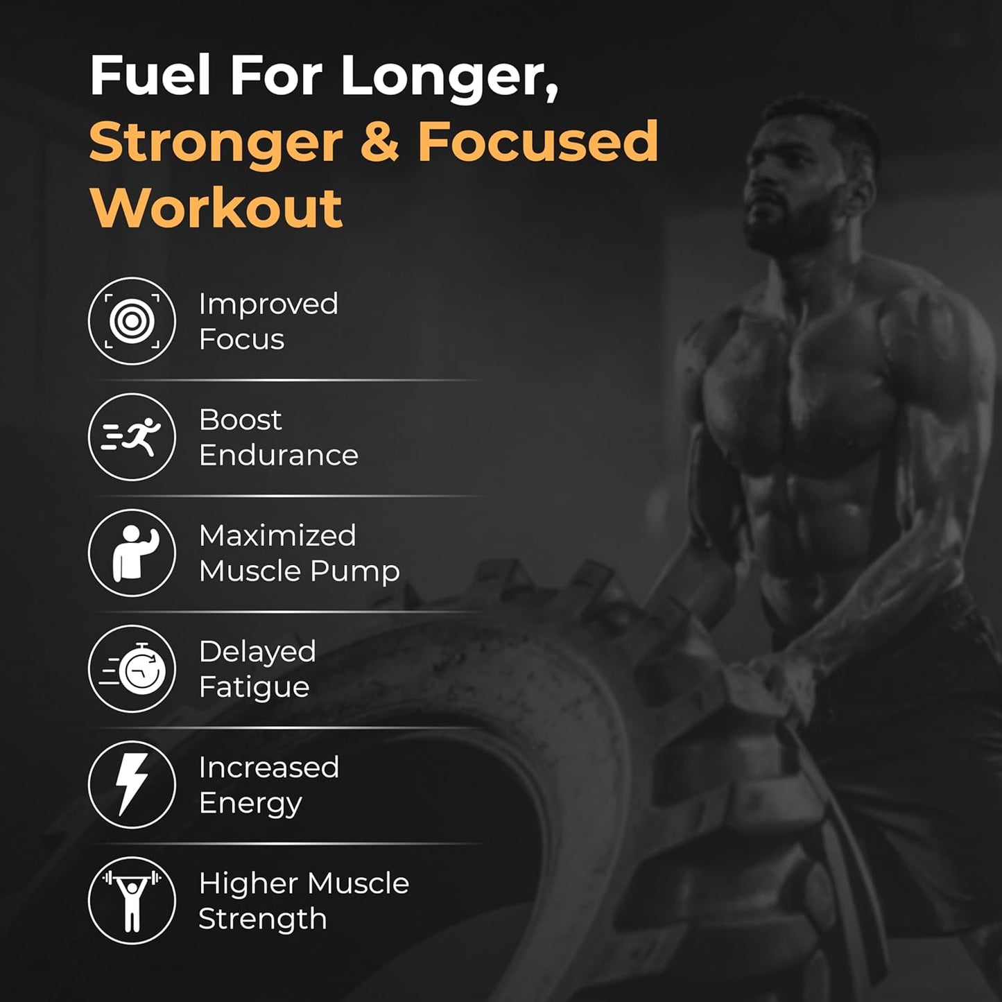 Nutrabay Gold Spark Pre Workout Supplement Powder 300mg Caffeine, 1000mg L-Arginine, 3000mg Beta Alanine, 2500mg Citrulline Malate per Serving â€“ Muscle Pump & Performance â€“ 250g, Fruit Punch