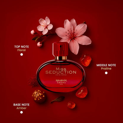 Arabian Aroma Miss Seduction Perfume Eau de Parfum - Long Lasting Perfume for Women â€“ Womens Perfumes Long Lasting â€“ 50ml