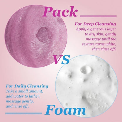 4-in-1 Konjac Jelly Face Cleanser â€“ Gentle Daily Exfoliating, Deep Cleansing, Pore Care & Makeup Removal | Berry Smoothie Texture with Raspberry & Vitamin B+C+E Complex | Dermatologist-Tested - 130 ML