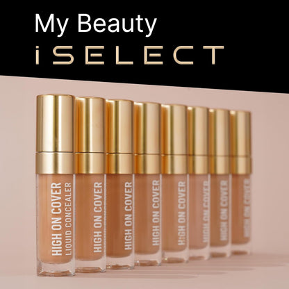 Swiss Beauty Select High on Cover Liquid Concealer with No-Crease Formula | Matte Finish | Enriched with Vitamin E| Shade- 1.5 Fair to Medium, 5.5ml |