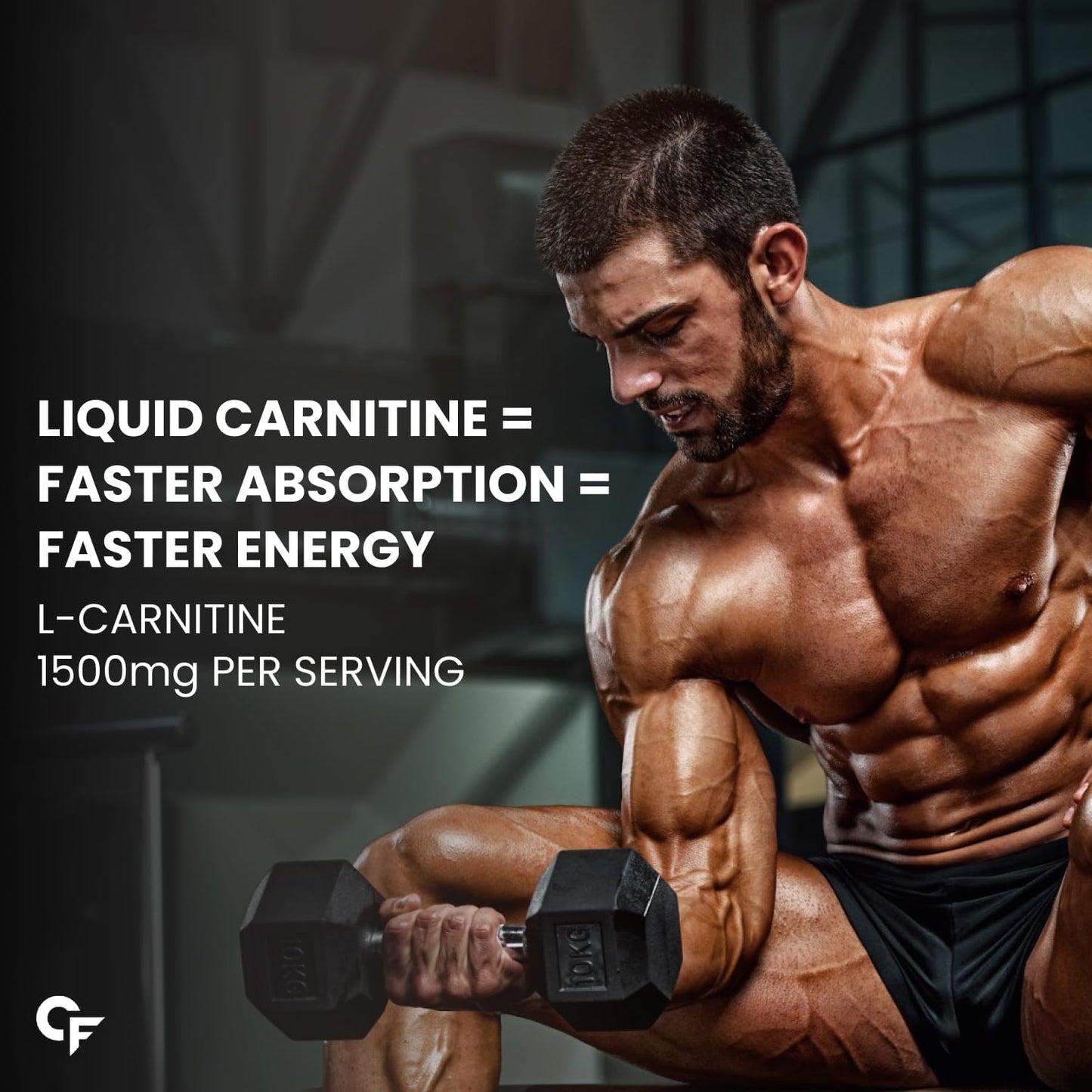 Carbamide Forte L Carnitine Liquid 1500mg | L-Carnitine Liquid With Vitamins | L'Carnitine Supplement For Pre & Post Workout To Suppoer Energy, Recovery & Metobolism | Citrus burst Flavor - 500ml