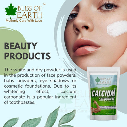 Bliss of Earth Calcium Carbonate Powder 113gm