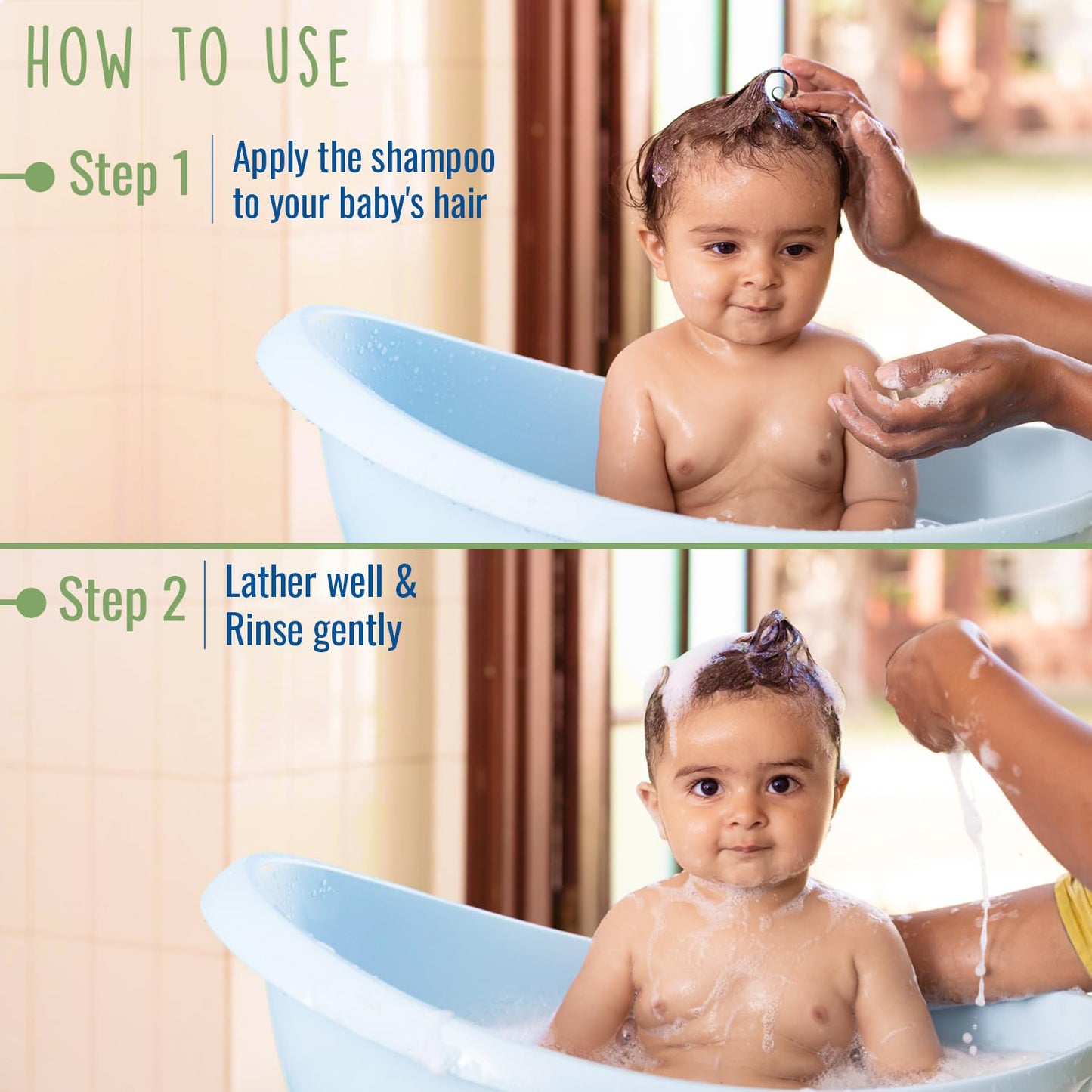 Parachute Advansed Baby Shampoo for Kids | Doctor Certified | Tear Free | Tender Coconut Water & Virgin Coconut Oil | Soft & Shiny Hair | 410ml