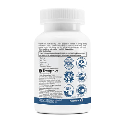 Trexgenics LIVER PRO 6X with L-Glutathione, Silymarin, N-Acetyl L-Cysteine, Phosphatidylcholine, Trimethylglycine (Betaine), Dandelion (60 Veg. Capsules (Pack of 1)