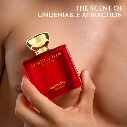 Arabian Aroma Seduction Perfume For Men, Ultimate Compliment Getter Perfume For Him, Unique & Seductive Fragrance, Liquid Eau De Perfume, 100ml