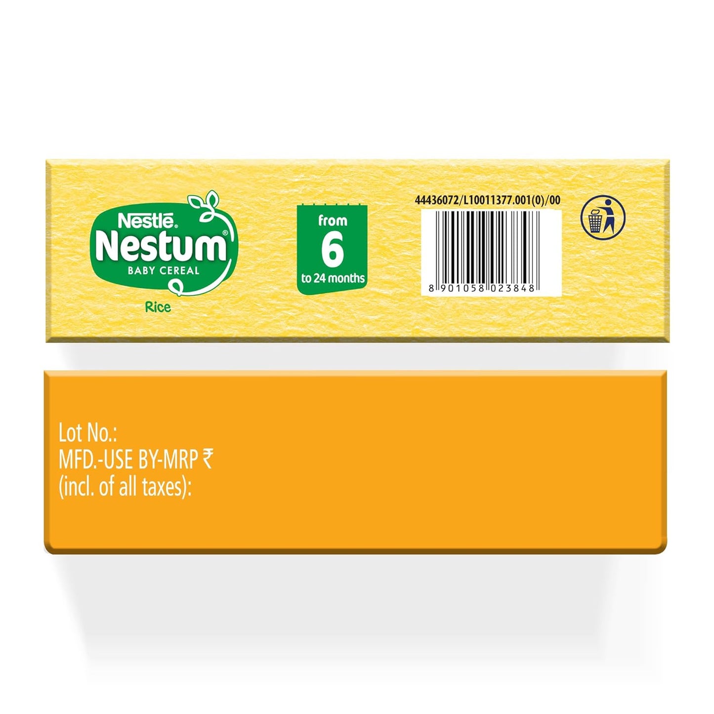 Nestum Baby Cereal â€“ From 6 to 24 Months, Rice, 300g/325g, Bag-in-Box Pack (weight may vary)