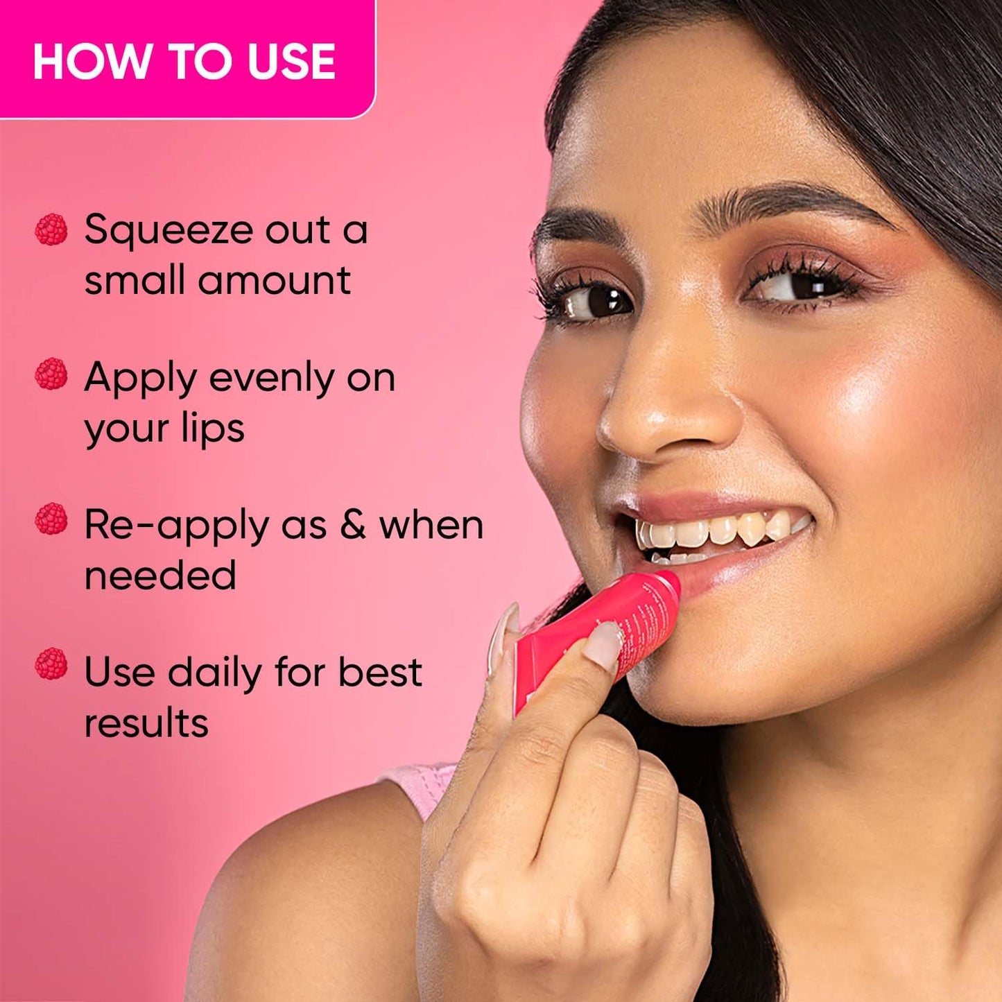 Dot & Key Ceramide & Peptide Barrier Repair Lip Balm SPF 50, PA+++ |Plush Pink | UVA/UVB Lip Protection | Soft Tinted Lip Moisturizer | Boosts Collagen & Instantly Plumps Lip | Prevents Pigmentation | Lip Balm for Women | 10gm