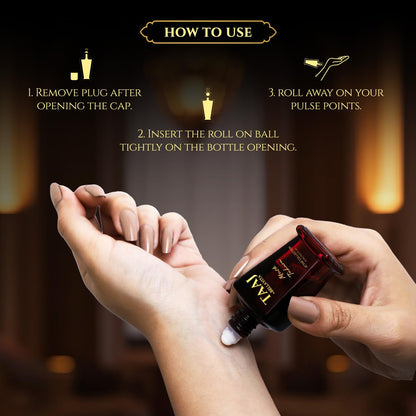 BELLAVITA TAAJ Musk Tahara Unisex Long Lasting Attar for Man and Woman 12ml | Sweet & Floral Long Lasting Fragrance | Non-Alcoholic Roll On