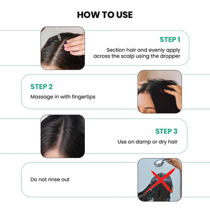 ThriveCo Scalp Vitalizing Serum | Tightens Scalp Skin, Combats Inflammation, Gives Hydration, Prevents Hair Breakage & Promotes Hair Growth & Strength | For Men & Women | Travel-Friendly (10 ml)