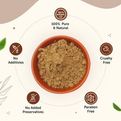Neuherbs Reetha Powder For Hair - 100g | Hair Pack For Hair Growth, Cleansing & Nourishment | 100% Pure & Natural With No Added Preservatives