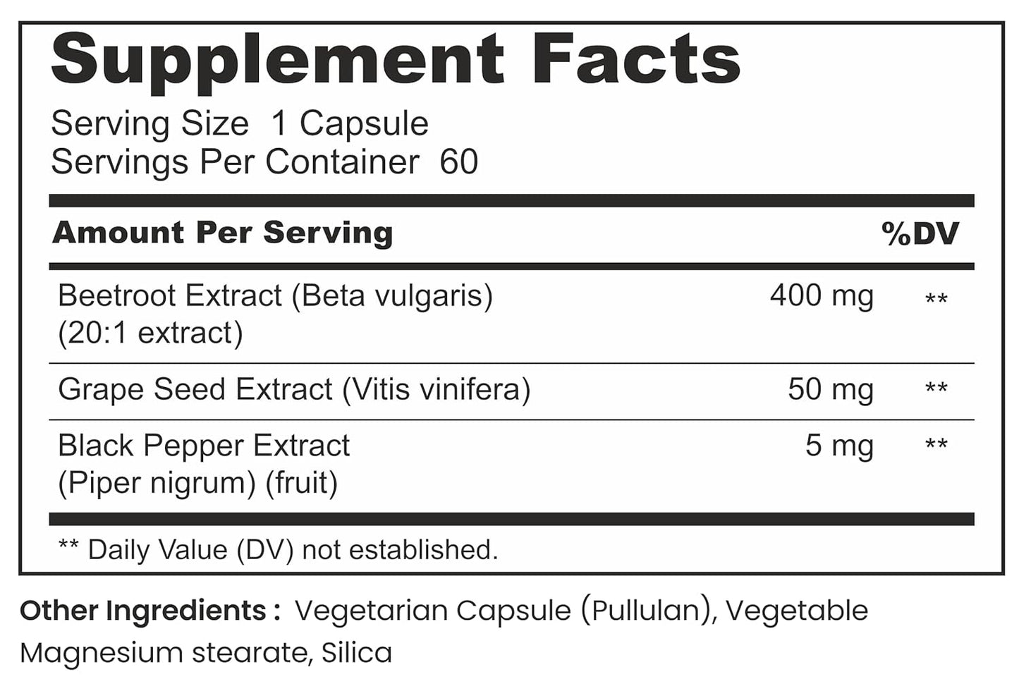 MORA Beetroot Capsules 20:1 Extract | Ayurvedic Beet Root Supplement with Grape Seed & Black Pepper Extract | Nitric Oxide, Blood Flow & Heart Health Support | For Energy, Stamina & Gym Performance | 60 Vegan Capsules