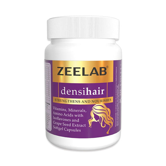 Zeelab Densihair Capsules | 30 Softgel Capsules in Bottle | Biotin Supplement for Women Hair Growth | Multivitamin Hair Care Products for Women
