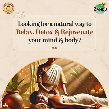Zandu Ayurvedic Dual Sided Kansa Wand Massager | 100% Bronze & Teakwood handleâ€“ Portable Face, Neck, Body & Foot Massager | Promotes Relaxation & Improves Blood Circulation | Face Yoga Wellness Tool