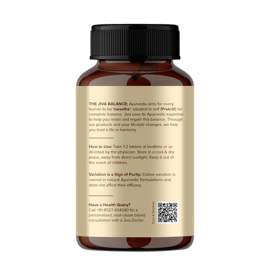 Jiva Ayurveda Sleep Well Plus Tablet -120 Tablets