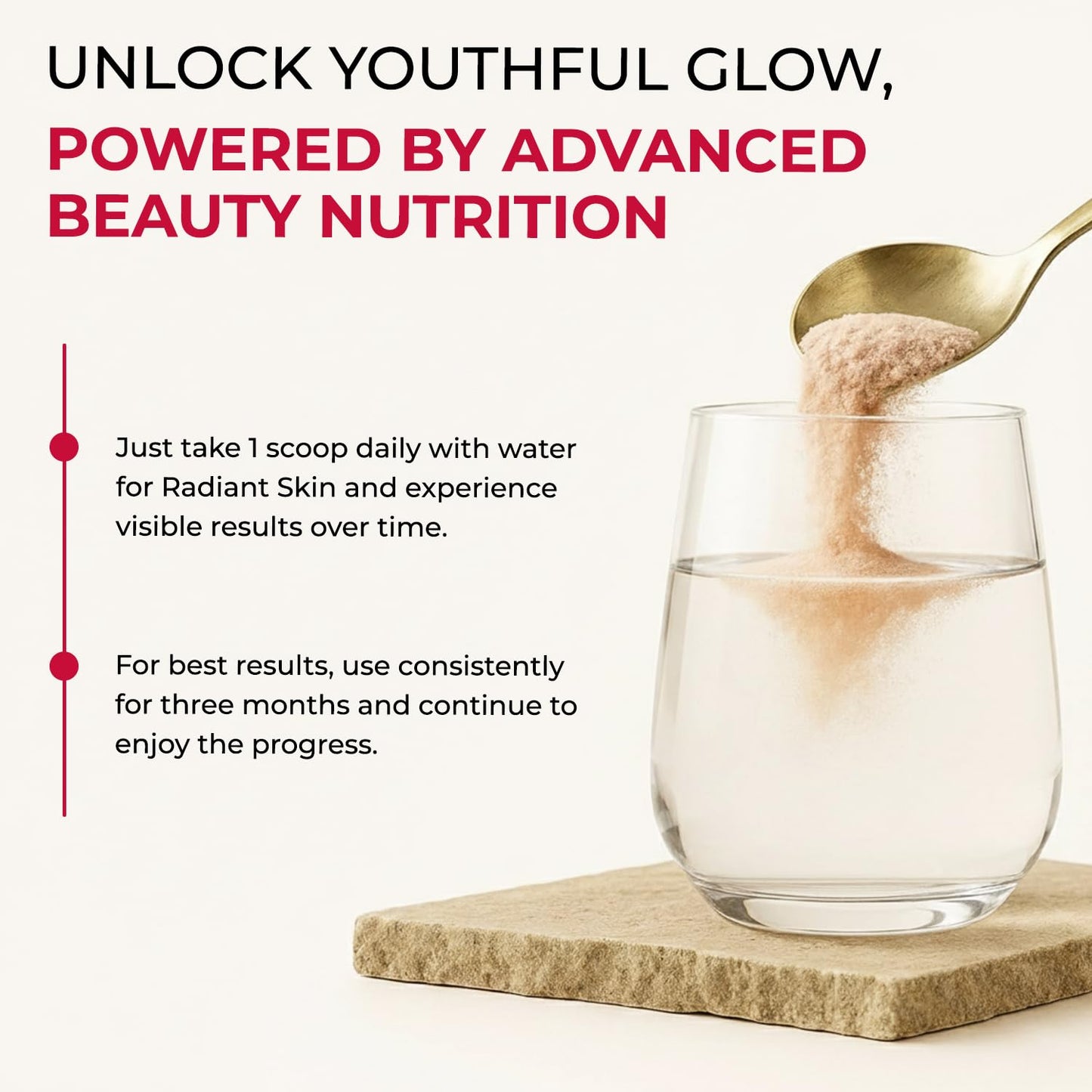 The Body Reserve Marine Collagen Peptides (Watermelon, 200g) | With Vitamin C, Vitamin E, Sodium Hyaluronate & Biotin | Supplement for Healthy Skin, Hair & Nails | Hydrolyzed Fish Powder for Women & Men